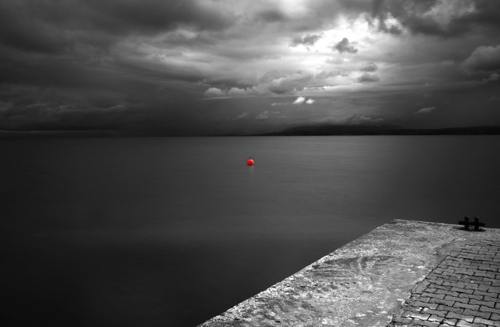 2nd. The red buoy  